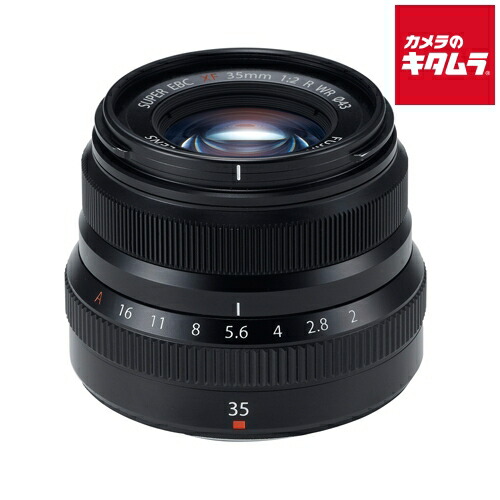 フジフイルム XF35mm F2 R WR ブラック Xマウント ミラーレス AF 標準単焦点 レンズ 交換レンズ カメラレンズ 《納期約１．５ヶ月》 37,016円