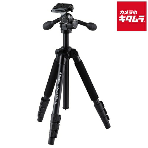 楽天市場】Velbon（ベルボン） 中型アルミ三脚 4段 シェルパ 645III N