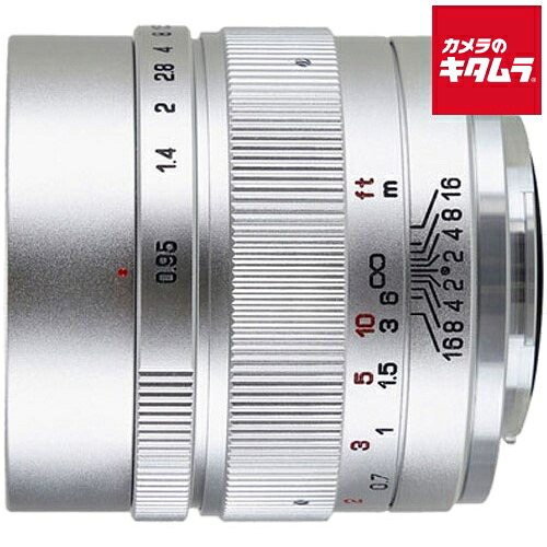中一光学 SPEEDMASTER 35mm F0.95 II ソニーE(APS-C) シルバー ソニーEマウント ミラーレス MF 単焦点 レンズ 交換レンズ カメラレンズ 《納期約2−3週間》|カメラのキタムラ