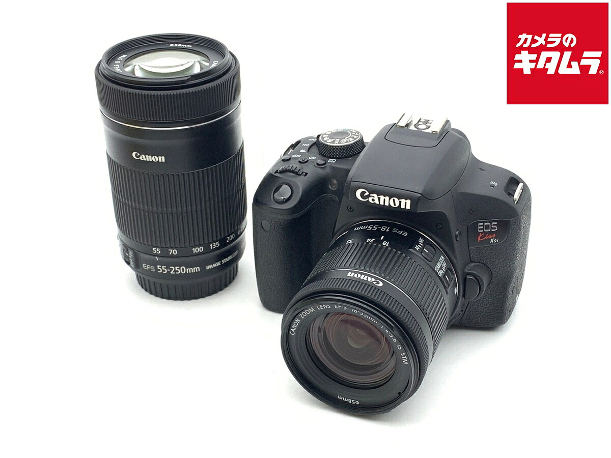 【中古】 【並品】 キヤノン EOS Kiss X9i ダブルズームキット 【デジタル一眼レフ】 【6ヶ月保証】