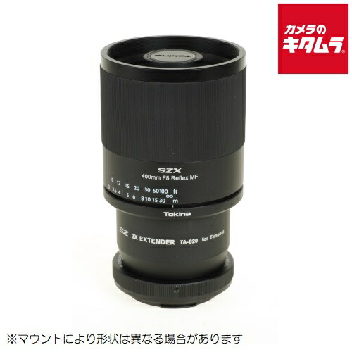 トキナー SZX 400mm F8 Reflex & 2X エクステンダーKIT N-F ニコンF用 ニコンFマウント 一眼レフ MF 望遠単焦点 レンズ 交換レンズ カメラレンズ 《納期未定》