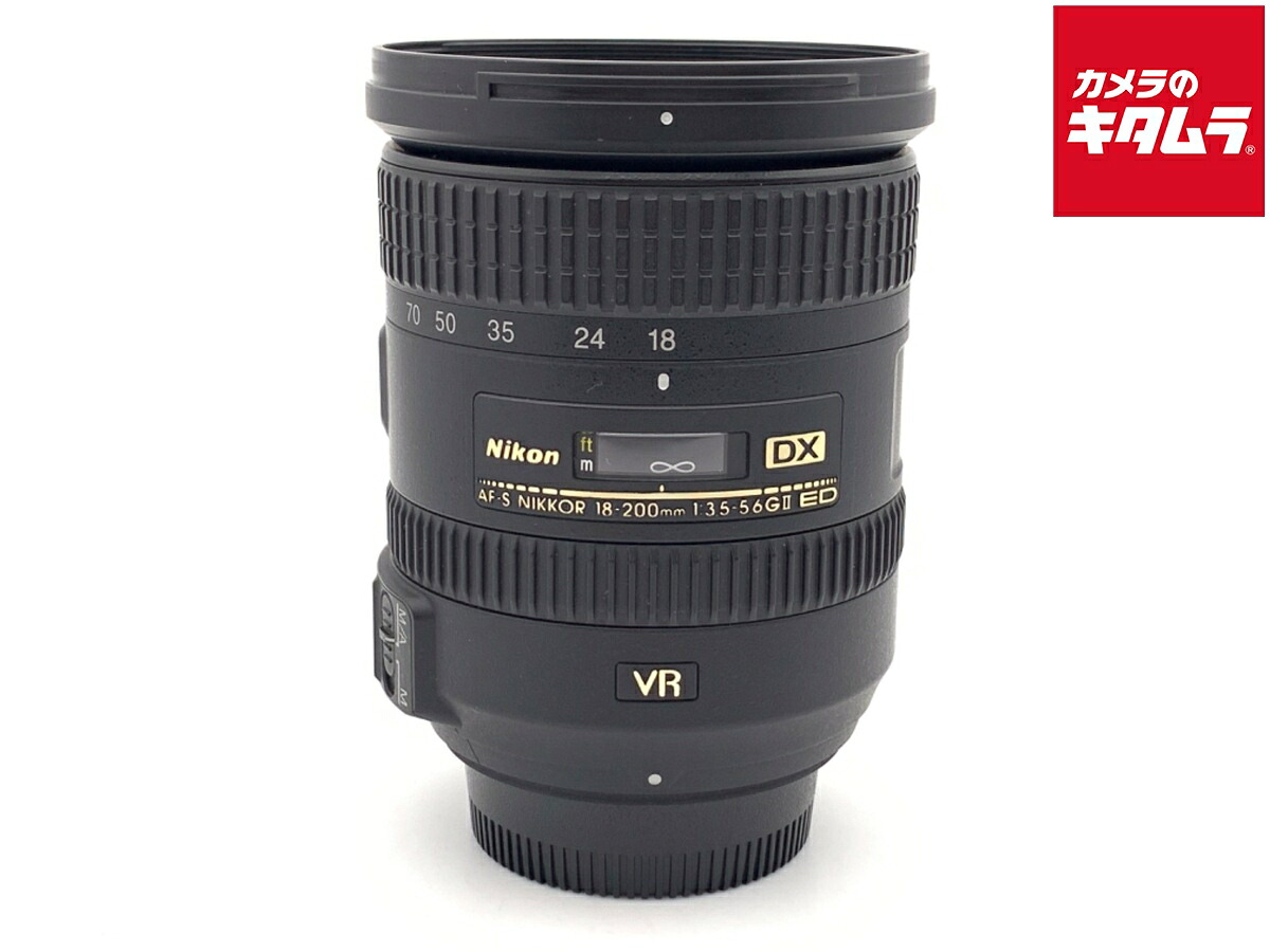 【中古】 【並品】 ニコン AF-S DX NIKKOR 18-200mm f/3.5-5.6G ED VR II 【交換レンズ】 【6ヶ月保証】