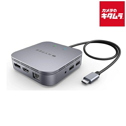 ロア・インターナショナル HYPER HyperDrive Thunderbolt 3モバイルドック HP-HDTB3TD 《納期未定》