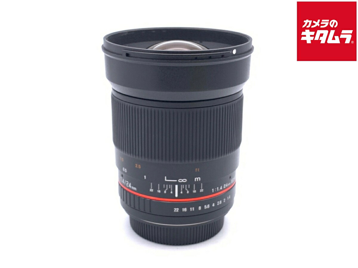 【中古】 【良品】 サムヤン 24mm F1.4 ED AS IF UMC キヤノンEF用 【交換レンズ】 23,962円