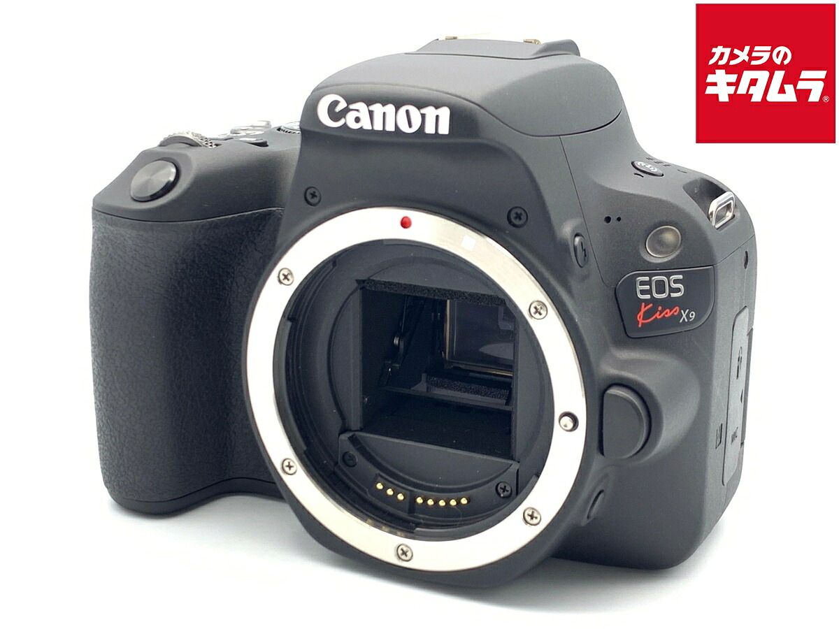 【中古】 【良品】 キヤノン EOS Kiss X9 ボディ ブラック 【デジタル一眼レフ】|カメラのキタムラ