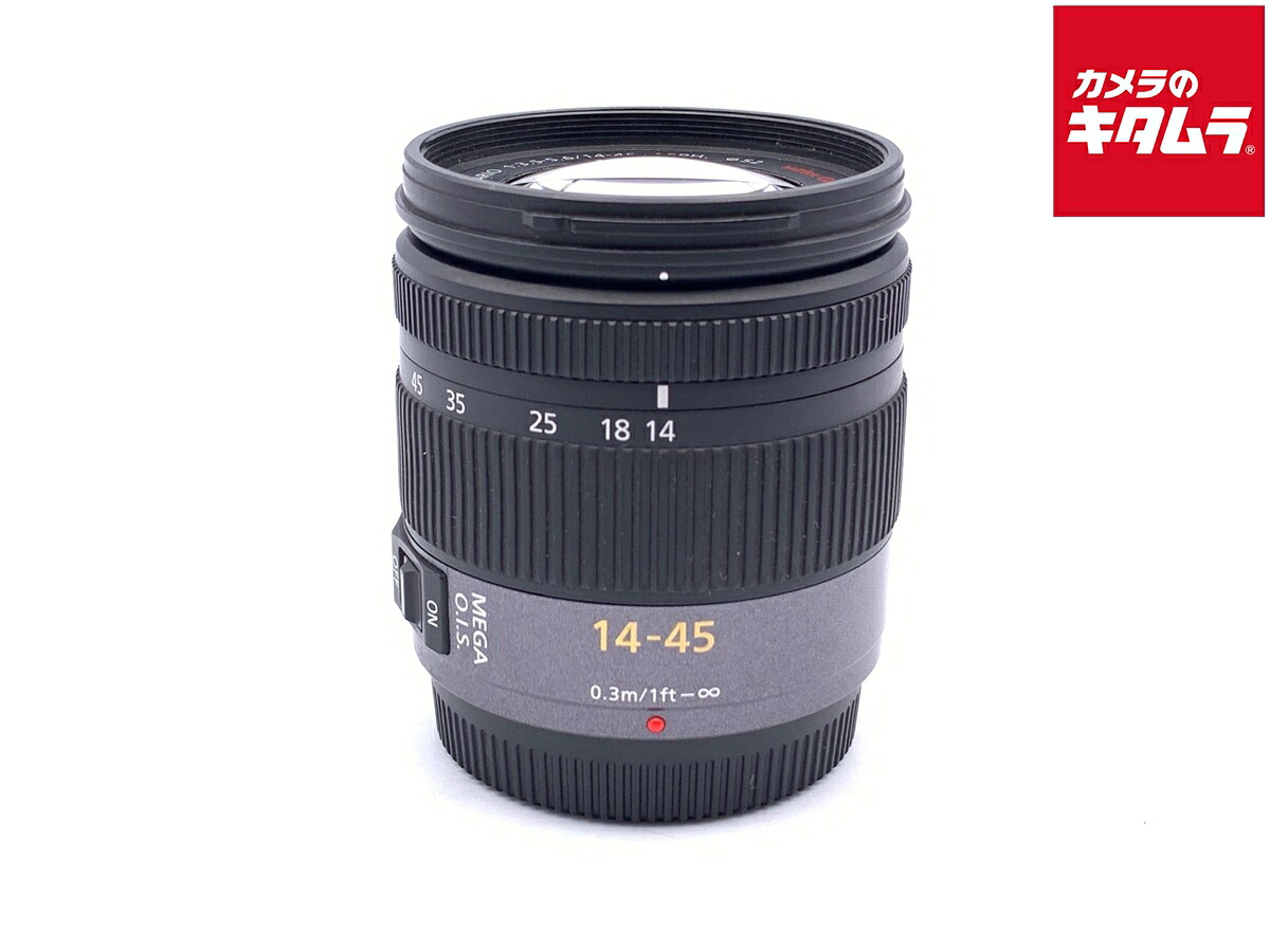 【中古】 【良品】 パナソニック LUMIX G VARIO 14-45mm/F3.5-5.6 ASPH./MEGA O.I.S [H-FS014045] 【交換レンズ】