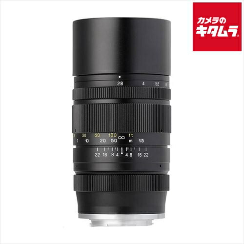 中一光学 CREATOR 135mm F2.8 II フジフイルムX ブラック Xマウント ミラーレス MF 望遠単焦点 レンズ 交換レンズ カメラレンズ 《納期約２－３週間》