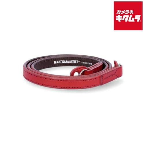 ARTISAN&ARTIST ACAM-280A RED Italian Leather Strap イタリアンレザーストラップ カメラアクセサリー 《納期未定》|カメラのキタムラ