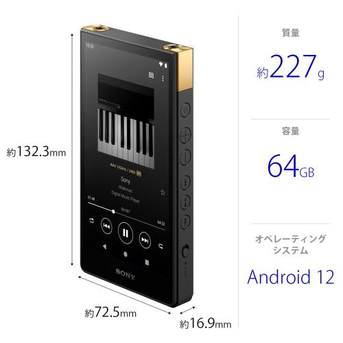 SONY WALKMAN NW-ZX707(保護フィルム付き)-