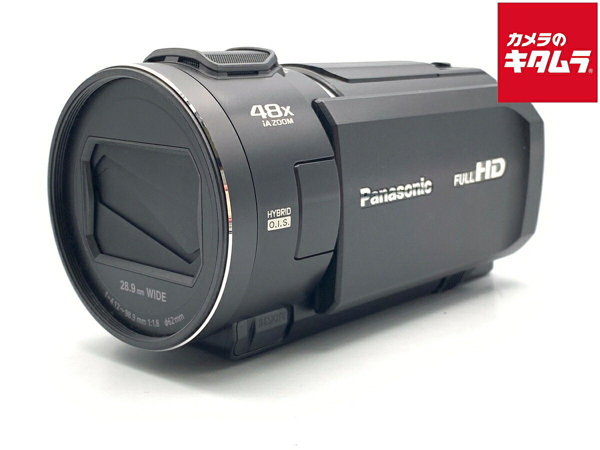 【中古】 【美品】 パナソニック デジタルビデオカメラ HC-V900-K ビーズブラック 【デジタルビデオカメラ】 【6ヶ月保証】｜カメラのキタムラ