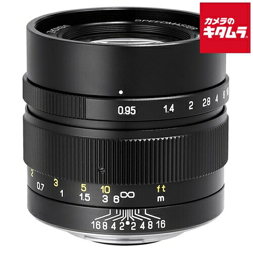 中一光学 SPEEDMASTER 35mm F0.95 II マイクロフォーサーズ ブラック ミラーレス MF 単焦点 レンズ 交換レンズ カメラレンズ 《納期約2−3週間》|カメラのキタムラ