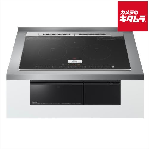 日立 HT-N8KTWF K ビルトイン IHクッキングヒーター 幅75cm ブラック 新生活 便利 《納期約4週間》|カメラのキタムラ