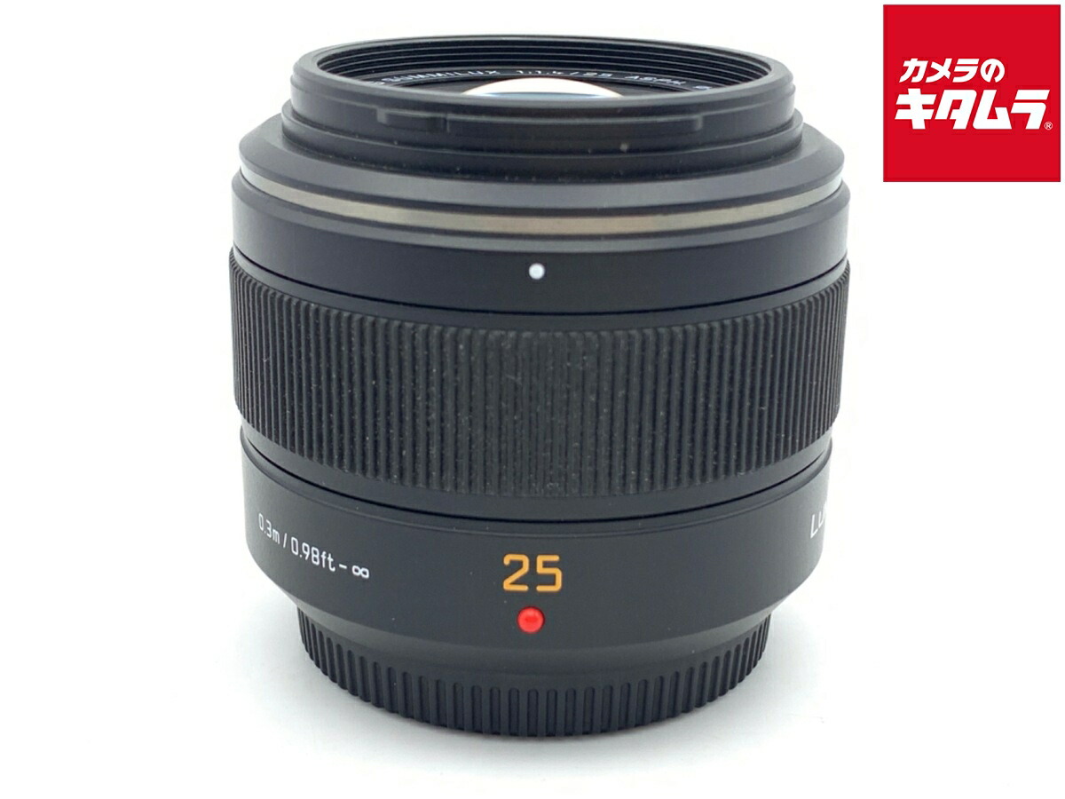 【中古】 【良品】 パナソニック LEICA DG SUMMILUX 25mm/F1.4 ASPH. ［H-X025］ 【交換レンズ】 【6ヶ月保証】