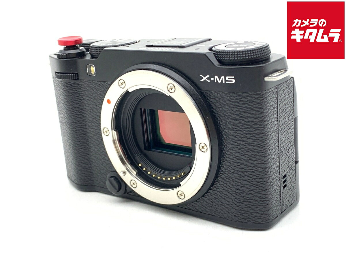 【中古】 【良品】 フジフイルム X-M5 ボディ ブラック 【ミラーレス一眼】 【6ヶ月保証】｜カメラのキタムラ 63,476円