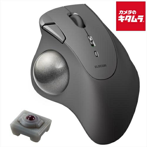 エレコム M-IT10BRBK トラックボールマウス/IST/36mmボール/親指/人工ルビー支持/Bluetooth/5ボタン/ブラック 《納期未定》
