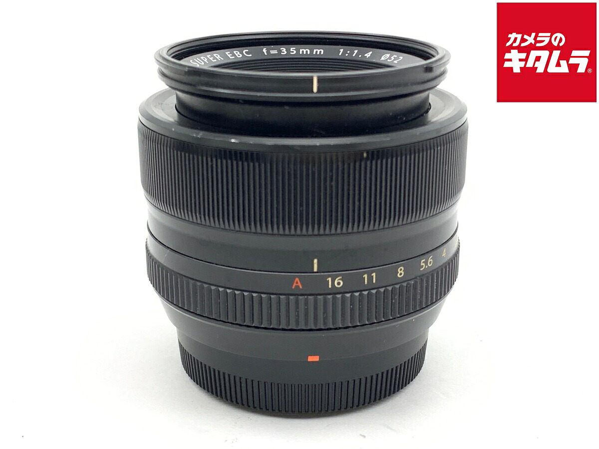 【中古】 【並品】 フジフイルム XF35mm F1.4 R 【交換レンズ】 【6ヶ月保証】｜カメラのキタムラ 43,500円