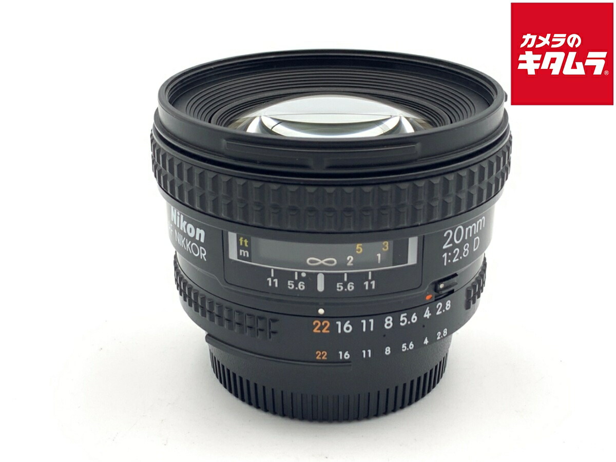楽天市場】【中古】 【並品】 ニコン Ai AF Nikkor 20mm F2.8D 【交換