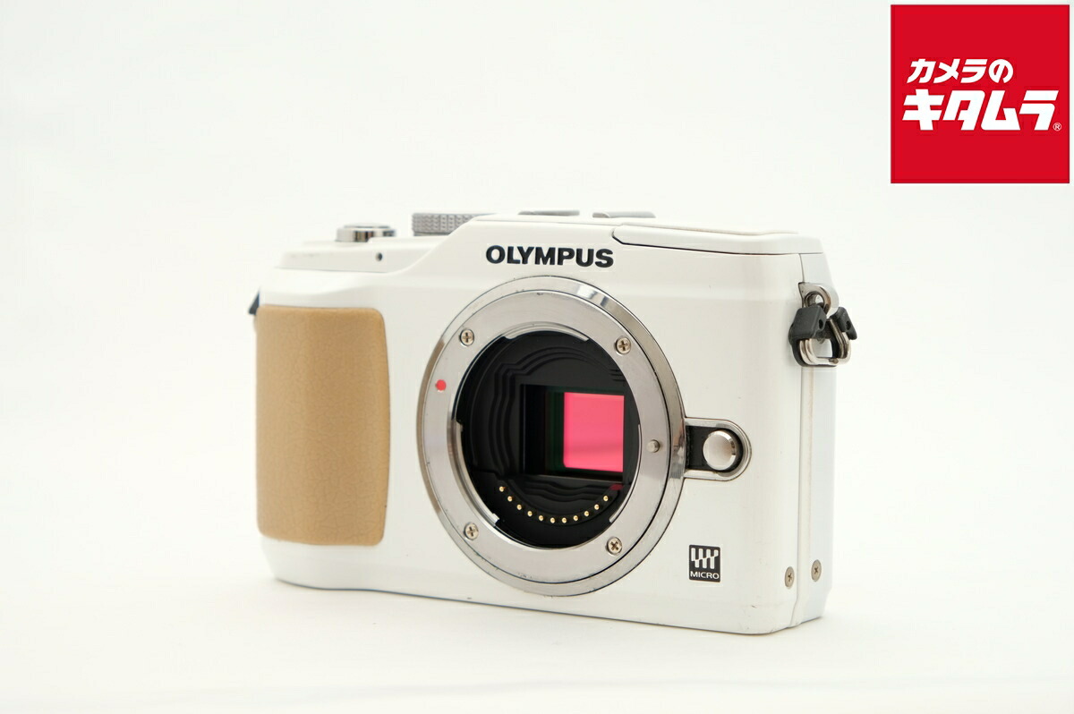 OLYMPUS PEN Lite E-PL1 ボディホワイト OLYMPUS PEN Lite E-PL1：ミラーレス一眼 OLYMPUS PEN：カメラ