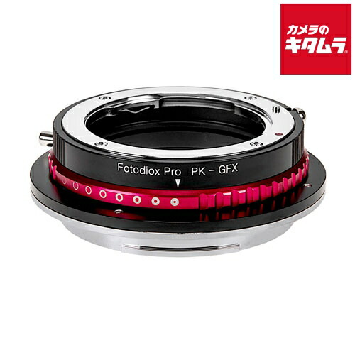 Fotodiox Pka-GFX マウントアダプター[レンズ側：ペンタックスK（DAレンズ対応） ボディ側：フジフイルムG]｜カメラのキタムラ