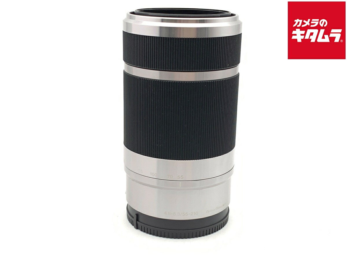 【中古】 【良品】 ソニー E 55-210mm F4.5-6.3 OSS [SEL55210S] シルバー 【交換レンズ】 【6ヶ月保証】