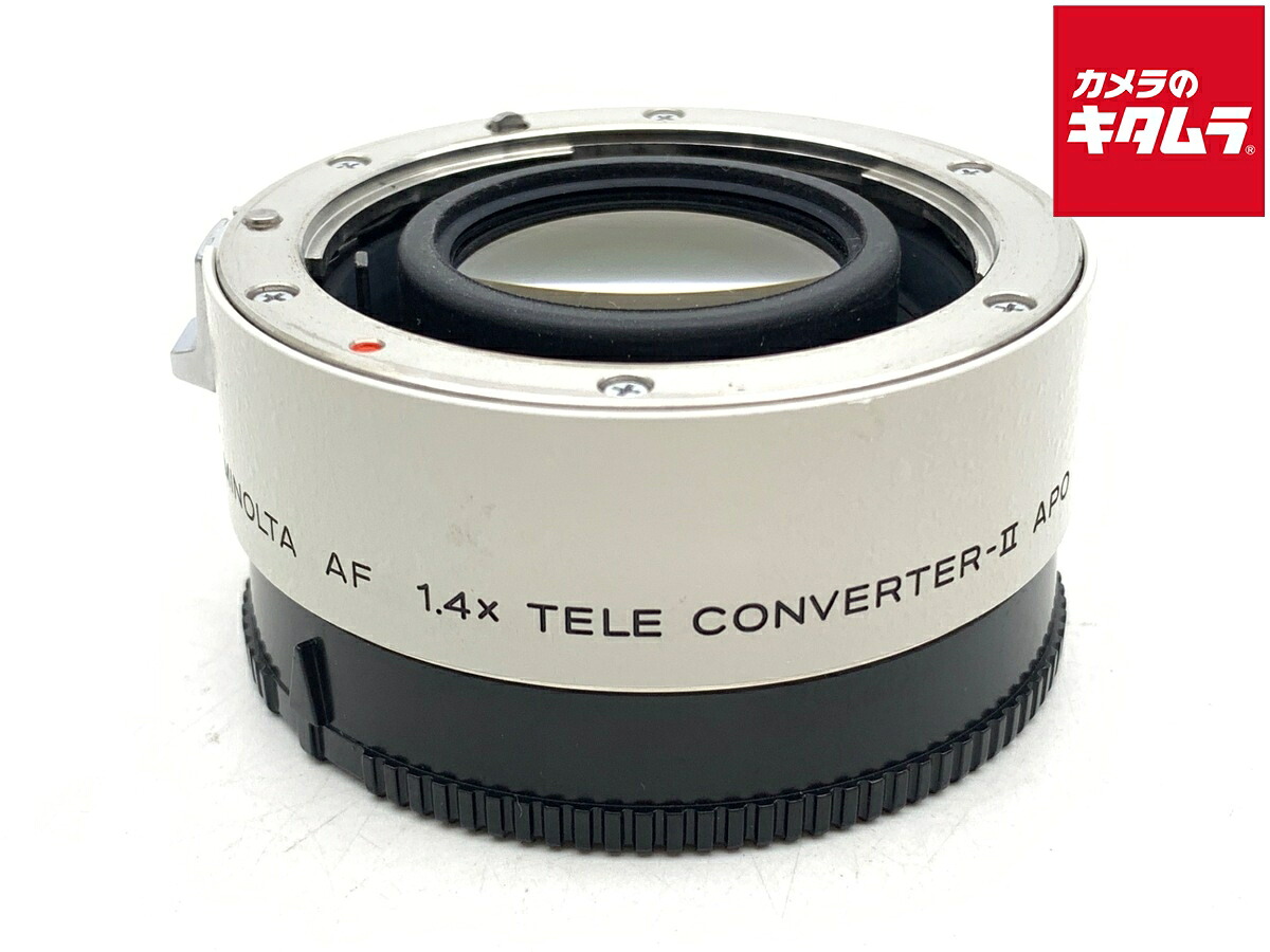 【中古】 【良品】 ミノルタ（MINOLTA）AF 1.4Xテレコンバータ- II APO 【交換レンズ】 【6ヶ月保証】｜カメラのキタムラ