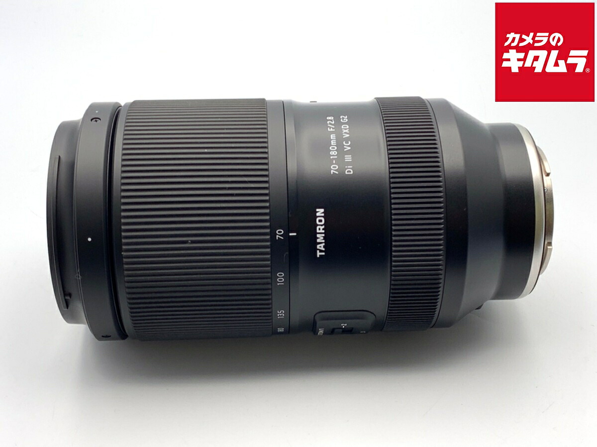 【中古】 【美品】 タムロン 70-180mm F/2.8 Di III VC VXD G2 ソニーEマウント用 (Model A065) 【交換レンズ】 【6ヶ月保証】|カメラのキタムラ