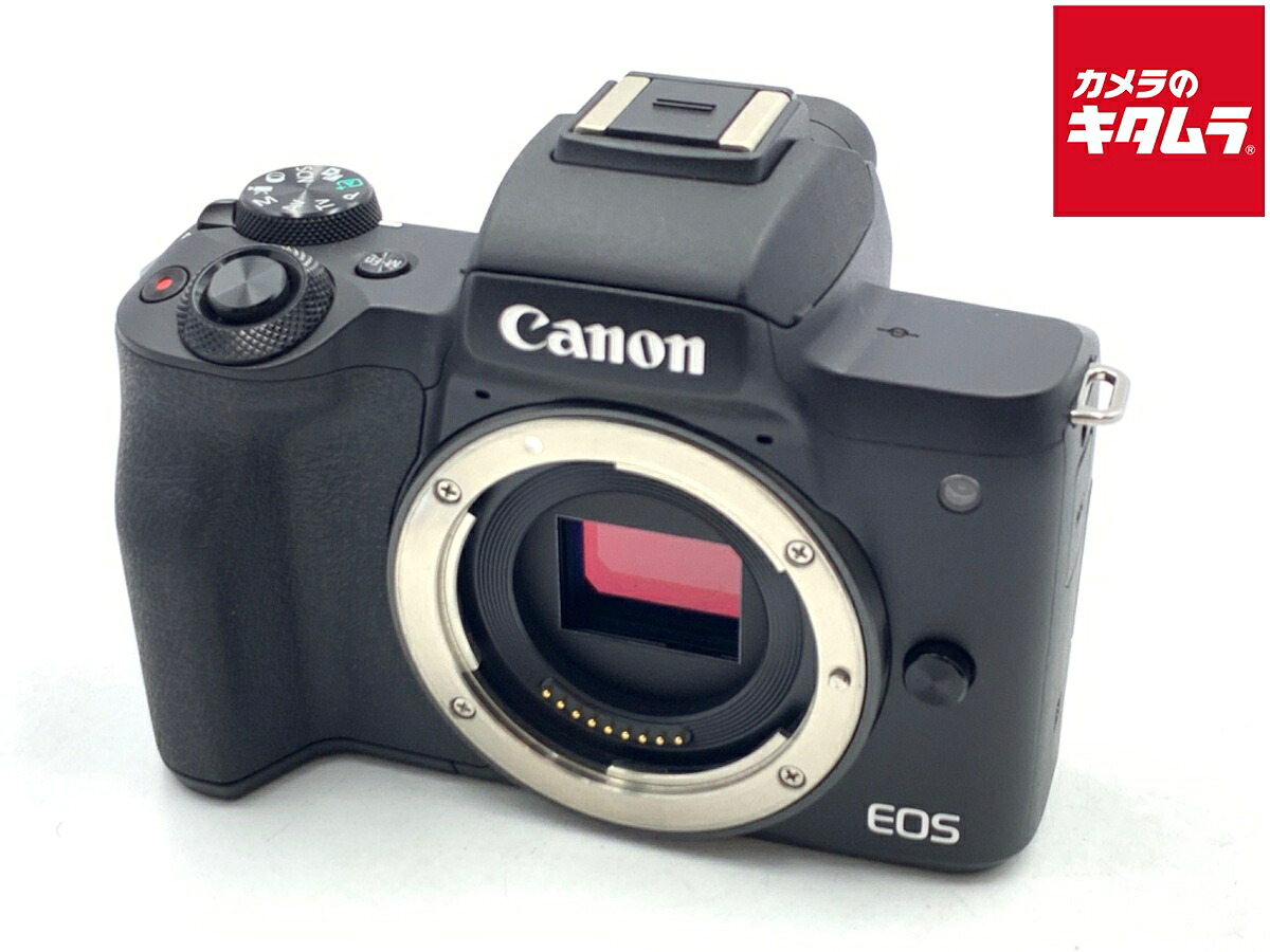 【中古】 【良品】 キヤノン EOS Kiss M ボディ ブラック 【ミラーレス一眼】 【6ヶ月保証】｜カメラのキタムラ