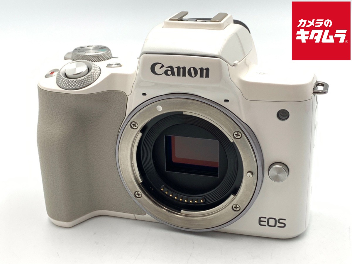 【中古】 【良品】 キヤノン EOS Kiss M ボディ ホワイト 【ミラーレス一眼】 【6ヶ月保証】｜カメラのキタムラ