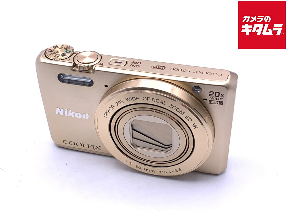 【中古】 【美品】 ニコン COOLPIX S7000GL ゴールド 【コンパクトデジタルカメラ】|カメラのキタムラ