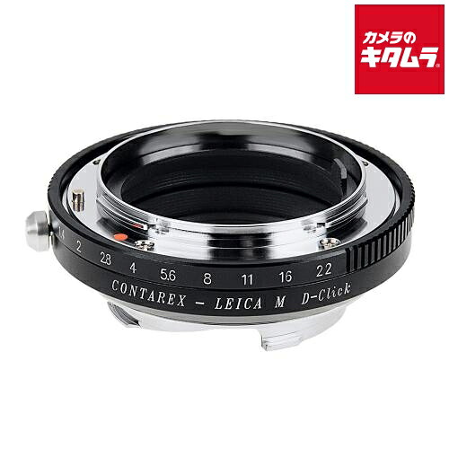 Fotodiox CRX-LM マウントアダプター [レンズ側：コンタレックス ボディ側：ライカM] 《納期約２&minus;３週間》｜カメラのキタムラ