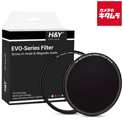 H&Y EVO NDフィルター ND32 82mm 8,474円