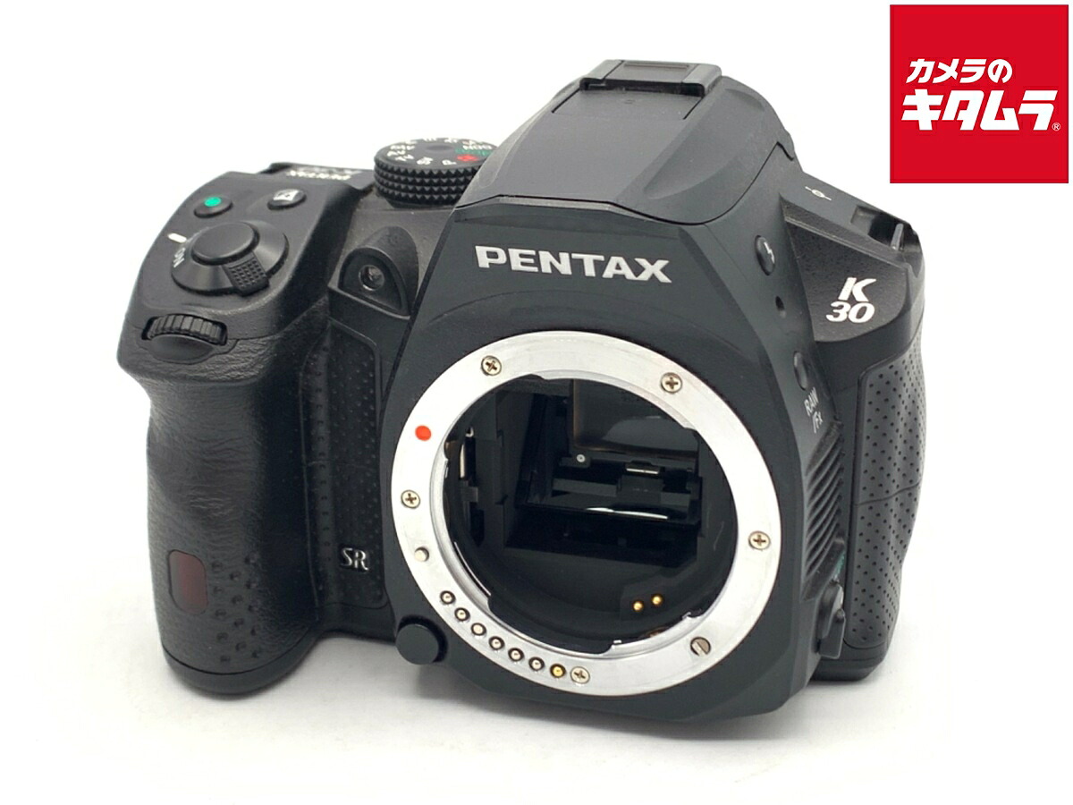 【中古】 【並品】 ペンタックス K-30 ボディ ブラック 【デジタル一眼レフ】｜カメラのキタムラ