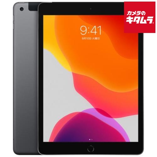 【中古:AB(良品)】Apple iPad (第7世代) Wi-Fi+Cellular 32GB スペースグレイ SIMフリー 《納期約1−2週間》|カメラのキタムラ