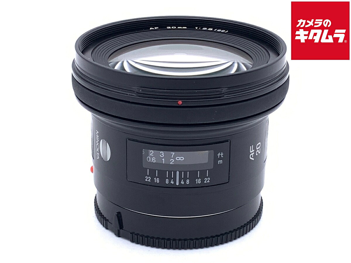 【中古】 【並品】 ミノルタ（MINOLTA）AF 20/2.8 NEW 【交換レンズ】