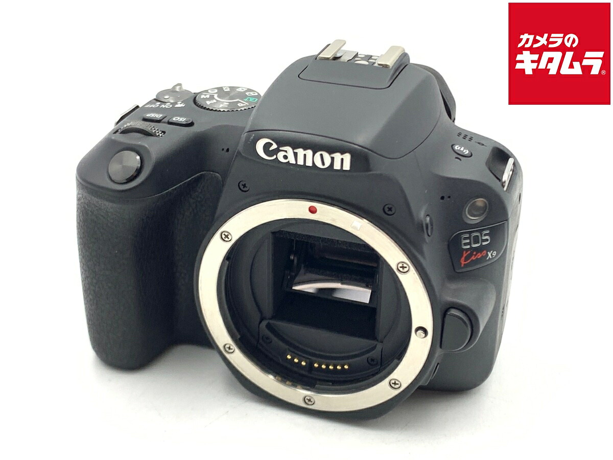 【中古】 【良品】 キヤノン EOS Kiss X9 ボディ ブラック 【デジタル一眼レフ】 【6ヶ月保証】|カメラのキタムラ