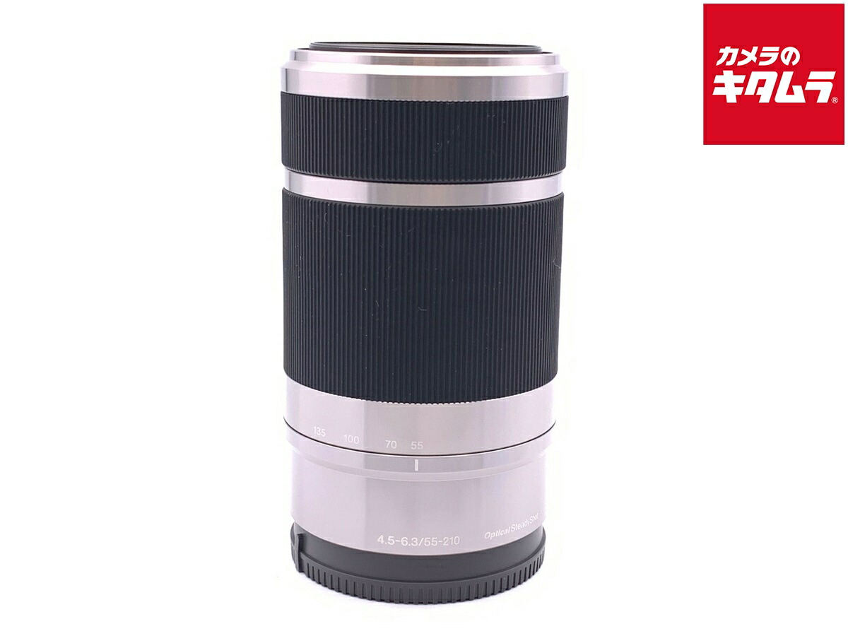 【中古】 【良品】 ソニー E 55-210mm F4.5-6.3 OSS [SEL55210S] シルバー 【交換レンズ】 【6ヶ月保証】