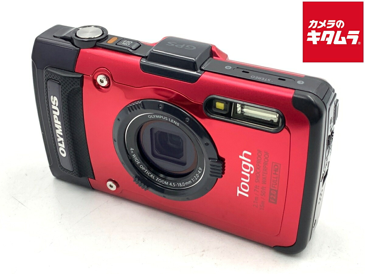 【中古】 【良品】 オリンパス STYLUS TG-2 Tough RED レッド 【コンパクトデジタルカメラ】｜カメラのキタムラ