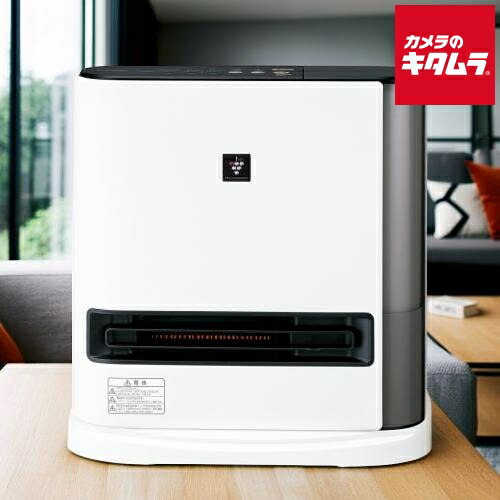 【SHARP】プラズマクラスター 加湿付電気ファンヒーター HX-RK12-W 加湿付電気ファンヒーター プラズマクラスター7000 ブラウン系 HX-RK12