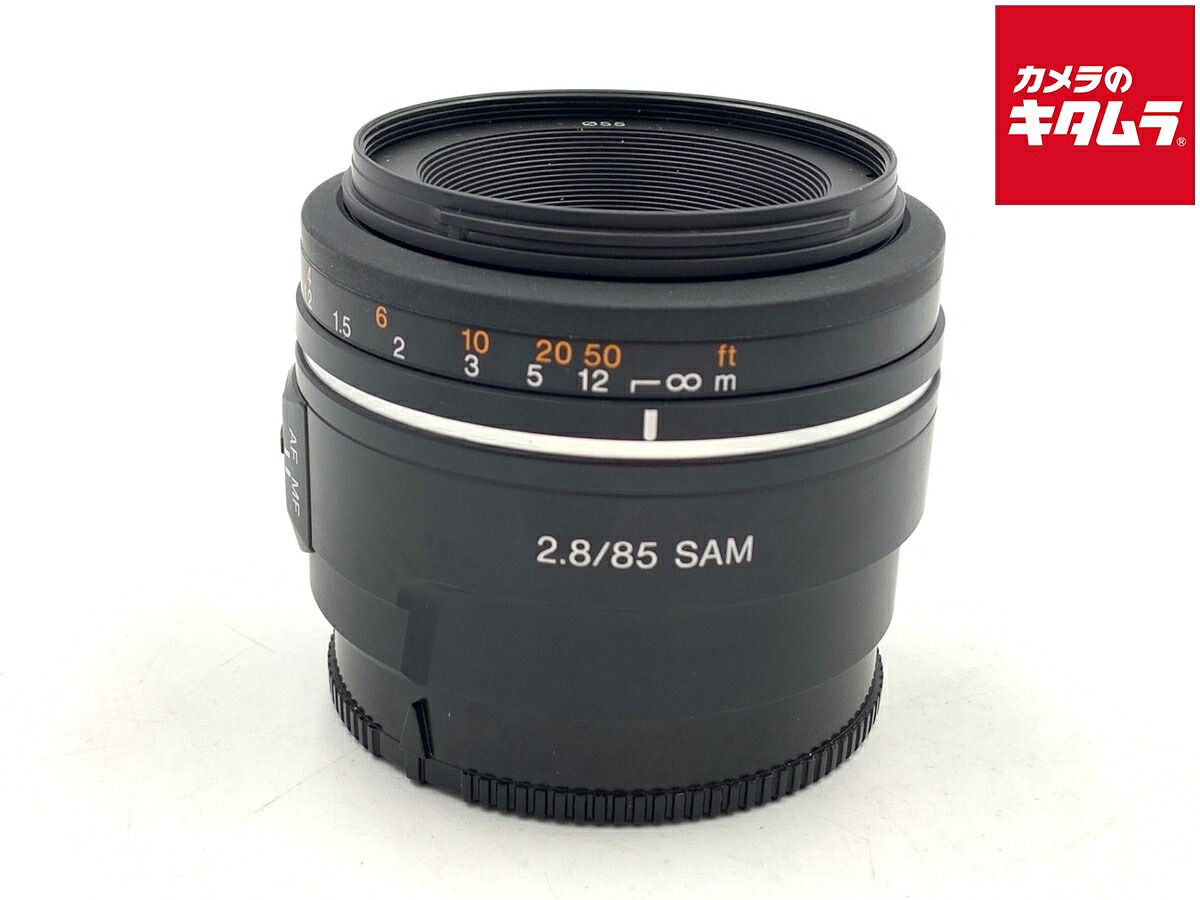 【中古】 【良品】 ソニー 85mm F2.8 SAM [SAL85F28] 【交換レンズ】 【6ヶ月保証】