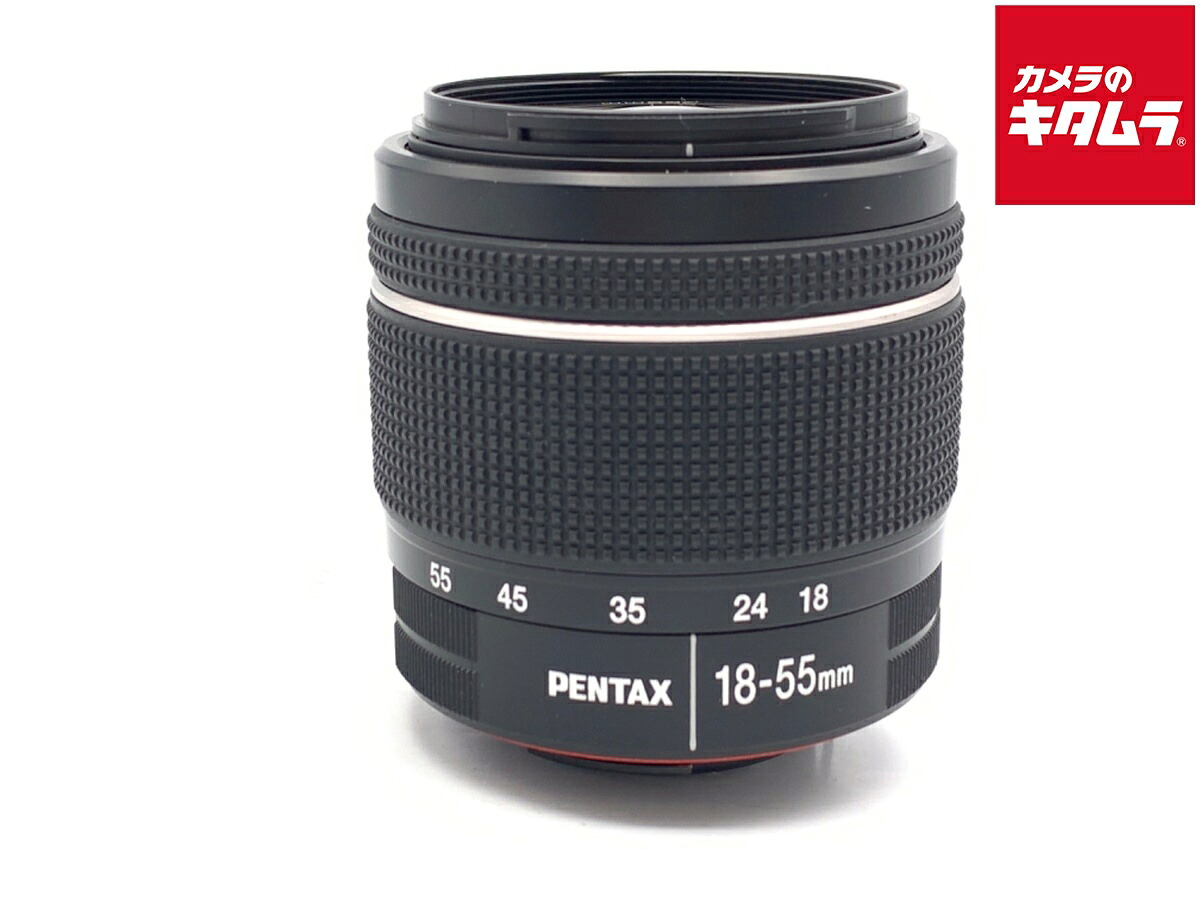 【中古】 【並品】 ペンタックス smc PENTAX-DA L 18-55mm F3.5-5.6 AL WR ブラック 【交換レンズ】