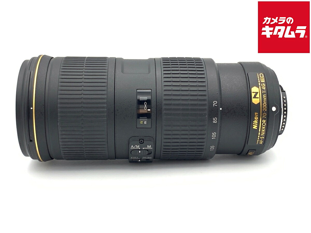 【中古】 【並品】 ニコン AF-S NIKKOR 70-200mm f/4G ED VR 【交換レンズ】 【6ヶ月保証】｜カメラのキタムラ