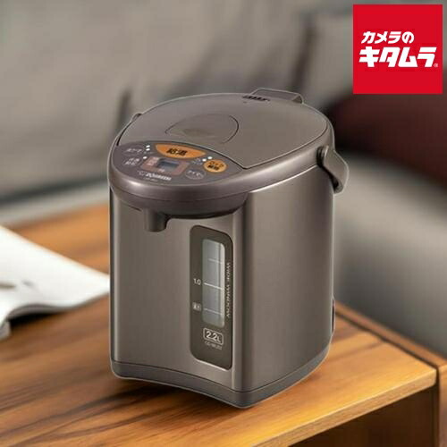 象印マイコン沸騰電動ポット　CD-WU22　2022年製 象印 電気ポット ZOJIRUSHI CD-WU22-TM メタリックブラウン