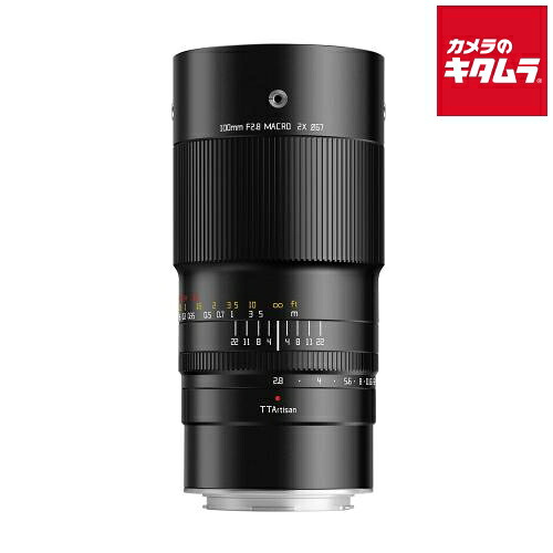 銘匠光学 TTArtisan 100mm f/2.8 MACRO 2X Lマウント用 Lマウント ミラーレス MFマクロ 望遠単焦点 レンズ 交換レンズ カメラレンズ 《納期約２－３週間》