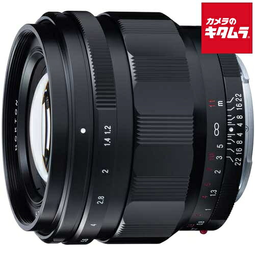 コシナ フォクトレンダー NOKTON 50mm F1.2 Aspherical(ソニーE用) FEマウント ミラーレス MF 単焦点 レンズ 交換レンズ カメラレンズ 《納期約2週間》|カメラのキタムラ
