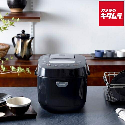 アイリスオーヤマ 米屋の旨み 銘柄炊き ジャー炊飯器 RC-ME10-B ブラック [10合炊き] 《納期約１週間》
