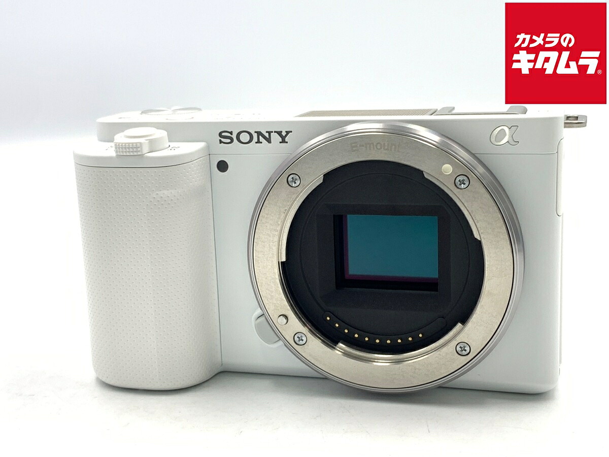 【中古】 【良品】 ソニー VLOGCAM ZV-E10 ボディ ホワイト 【ミラーレス一眼】 【6ヶ月保証】