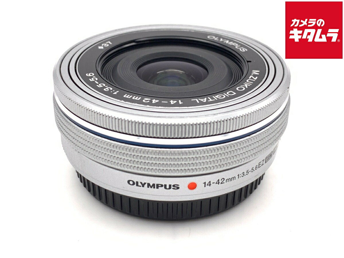 【中古】 【並品】 オリンパス M.ZUIKO DIGITAL ED 14-42mm F3.5-5.6 EZ シルバー 【交換レンズ】 【6ヶ月保証】 12,055円