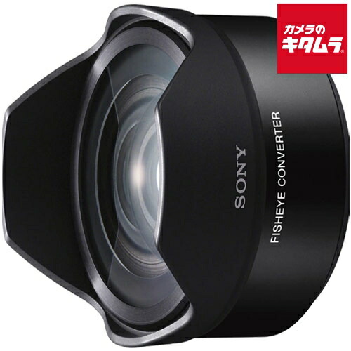 SONY - 美品　SONY　VCL-ECF2 ケース付 新品)SONY (ソニー) フィッシュアイコンバーター VCL-ECF2（商品