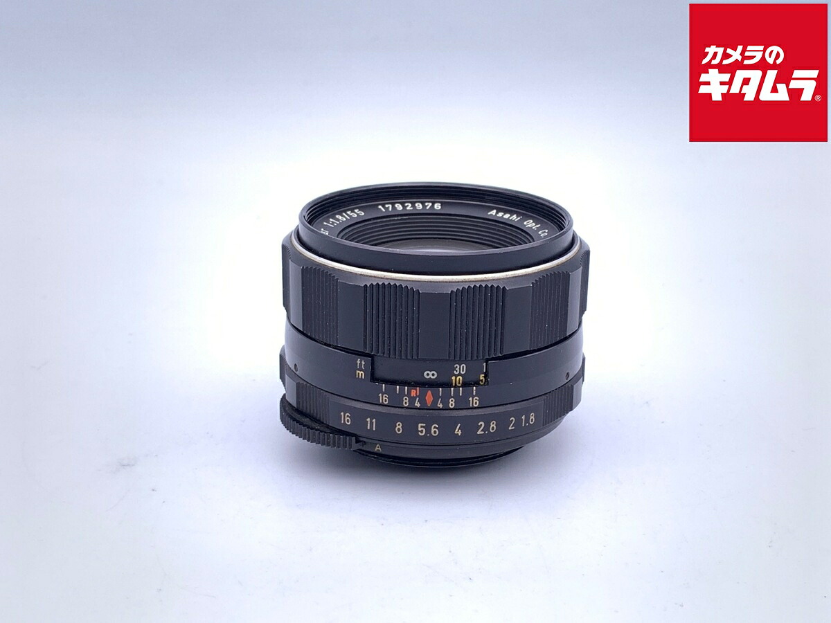 【中古】 【難あり品】 ペンタックス SUPER-TAKUMAR 55mm F1.8 【交換レンズ】 9,300円