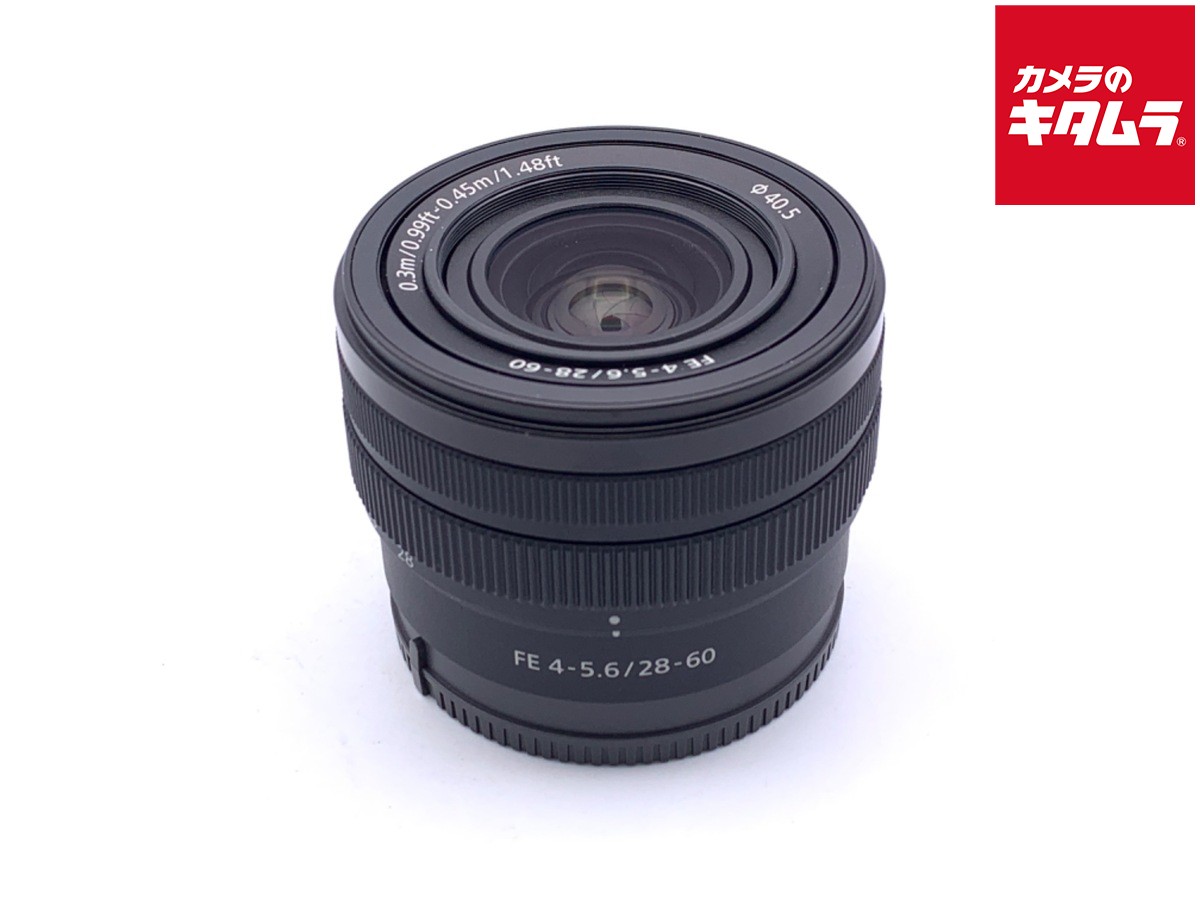 【中古】 【良品】 ソニー FE 28-60mm F4-5.6 [SEL2860] 【交換レンズ】 【6ヶ月保証】｜カメラのキタムラ